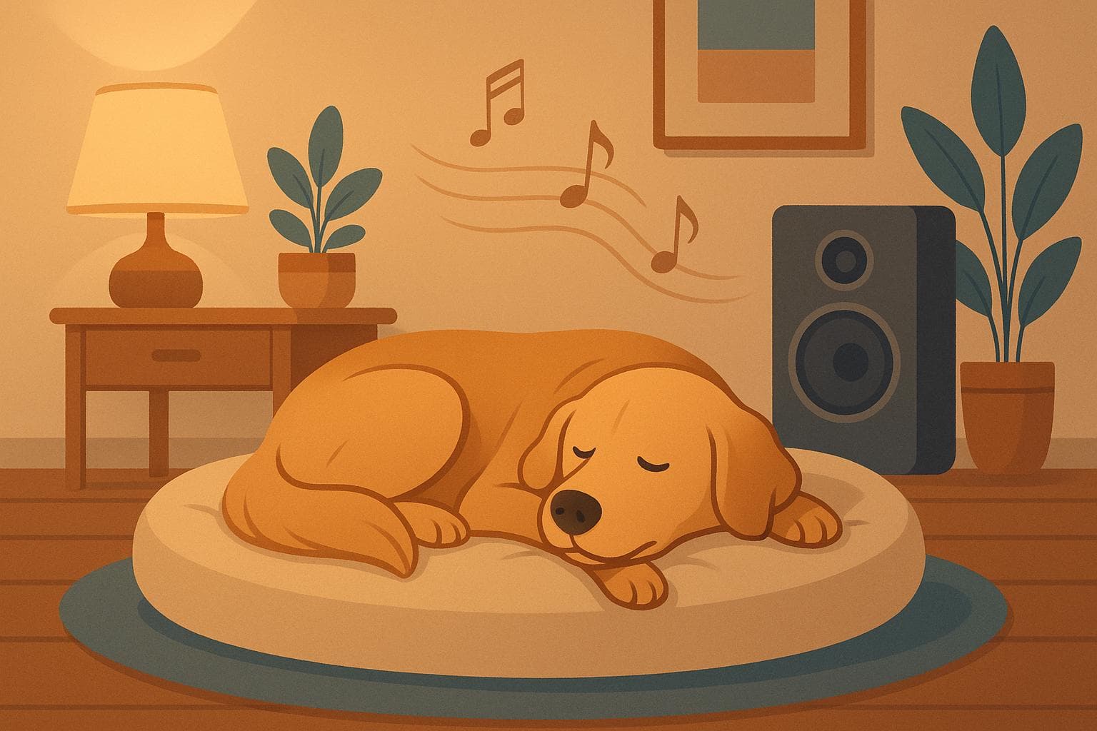 How to Help Your Dog Sleep Better with Music Therapy